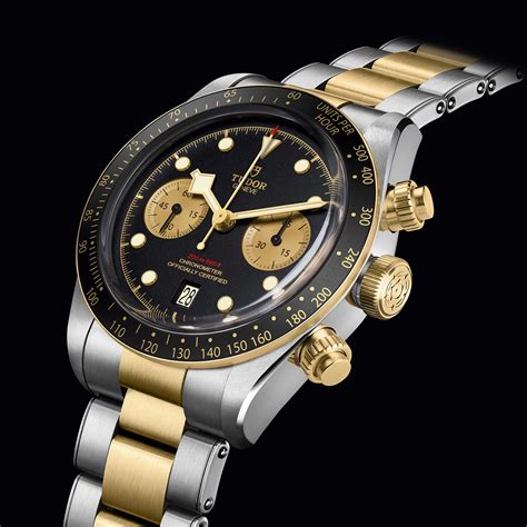 tudor watch rose logo|tudor black bay chronograph.